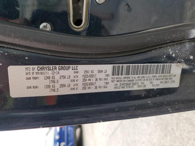 3C4PDDBG9FT608731 Dodge Journey Sxt