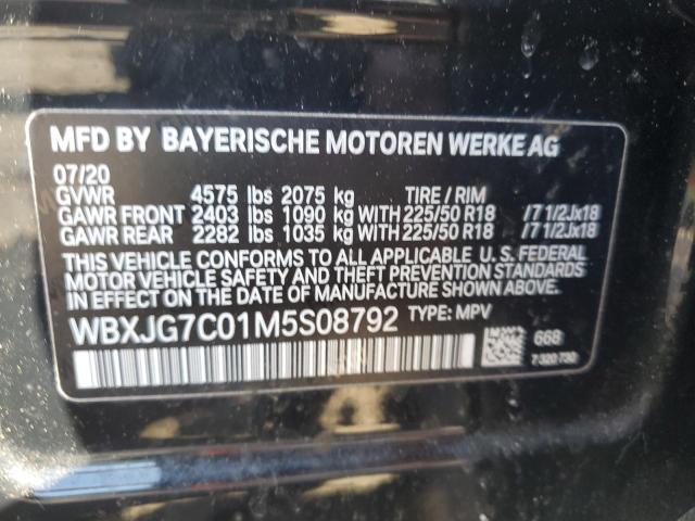 WBXJG7C01M5S08792 BMW X1 Sdrive28i