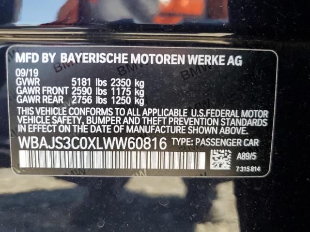 WBAJS3C0XLWW60816 BMW 540 XI