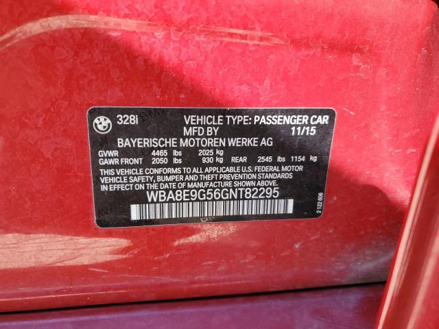 WBA8E9G56GNT82295 BMW 328 I Sulev