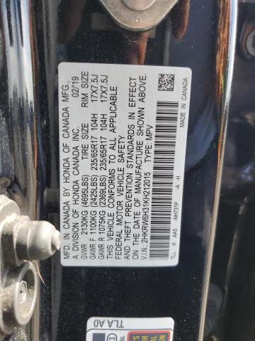 2HKRW6H31KH212015 Honda CR-V LX