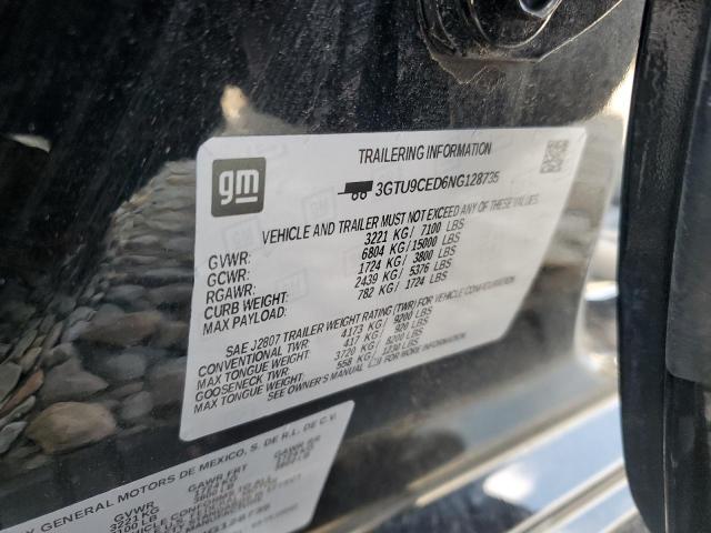 3GTU9CED6NG128735 GMC Sierra Limited K1500 Elevation