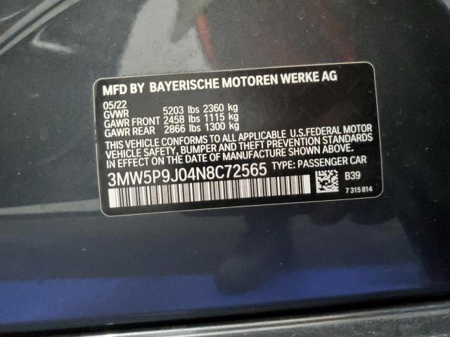 3MW5P9J04N8C72565 BMW 330xe