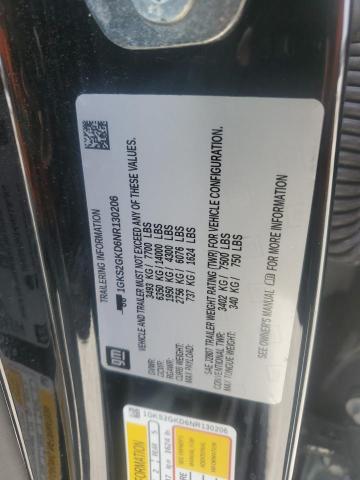 1GKS2GKD6NR130206 GMC Yukon Xl K1500 Slt