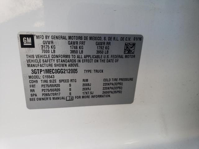 3GTP1MEC0GG212005 GMC Sierra C1500 Sle