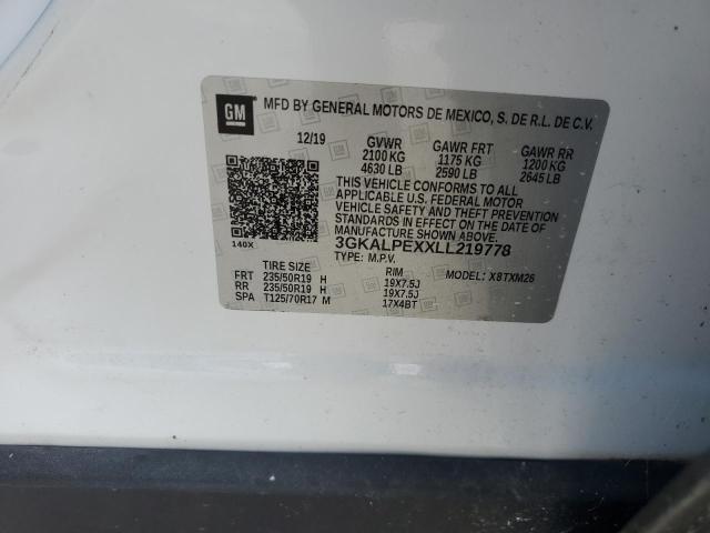 3GKALPEXXLL219778 GMC Terrain Slt