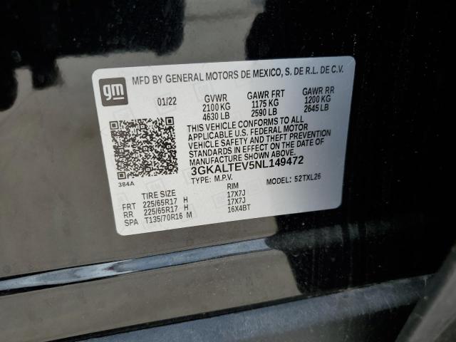 3GKALTEV5NL149472 GMC Terrain Sle