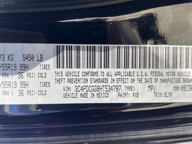 3C4PDCGG8HT534787 Dodge Journey Crossroad