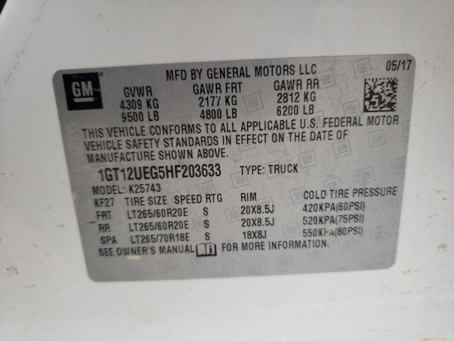 1GT12UEG5HF203633 GMC Sierra K2500 Denali