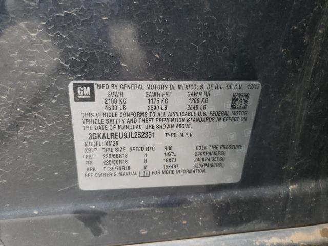 3GKALREU9JL252351 GMC Terrain Slt