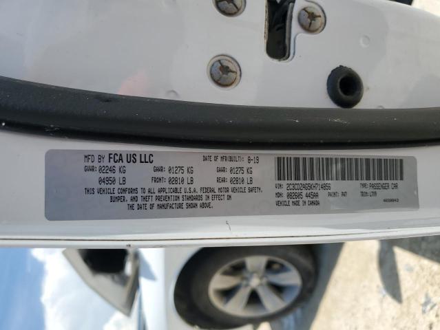 2C3CDZAG5KH714856 Dodge Challenger Sxt