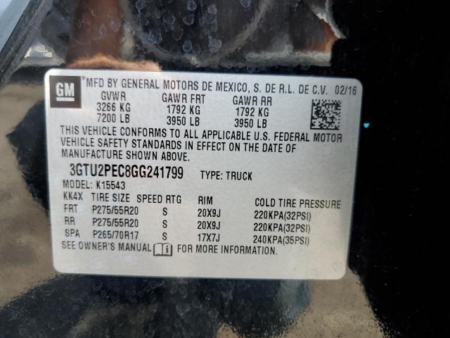 3GTU2PEC8GG241799 GMC Sierra K1500 Denali