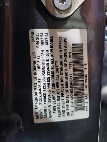 7FARW2H55JE046111 Honda CR-V EX