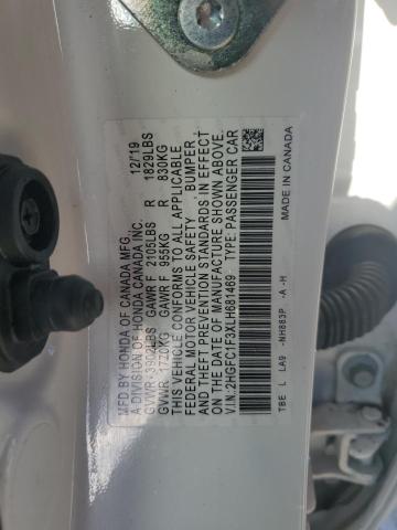 2HGFC1F3XLH681469 Honda CIVIC EX