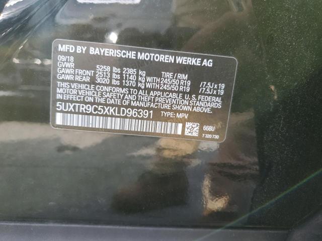 5UXTR9C5XKLD96391 BMW X3 Xdrive30i
