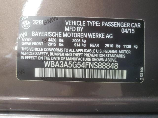 WBA3A5G54FNS88848 BMW 328 I