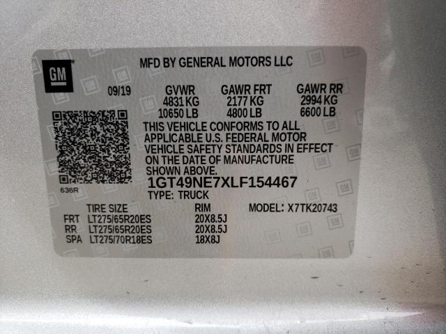 1GT49NE7XLF154467 GMC Sierra K2500 Slt