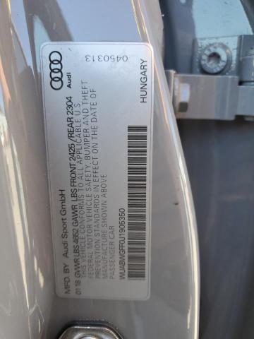 WUABWGFF0J1905350 Audi RS3