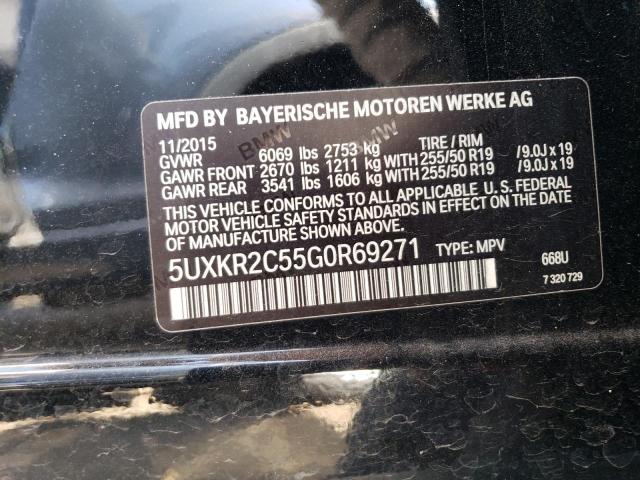 5UXKR2C55G0R69271 BMW X5 Sdrive35i