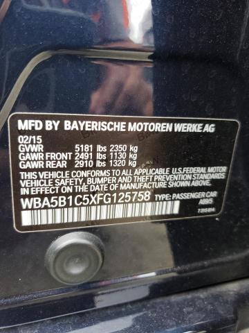 WBA5B1C5XFG125758 BMW 535 I