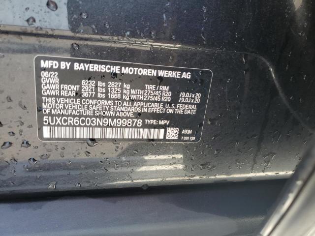 5UXCR6C03N9M99878 BMW X5 Xdrive40i