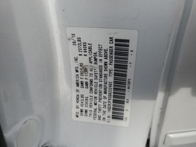 1HGCR3F95GA032460 Honda Accord Touring