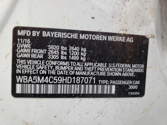 WBA5M4C59HD187071 BMW 535 XIGT