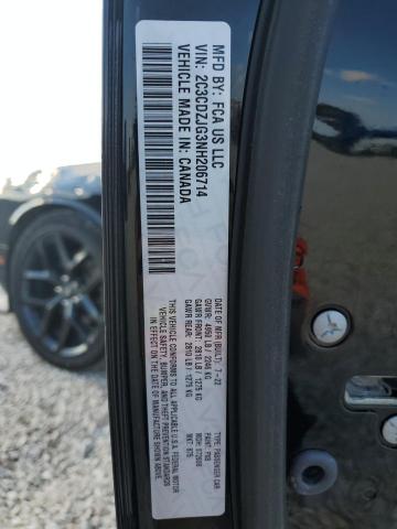 2C3CDZJG3NH206714 Dodge Challenger Gt