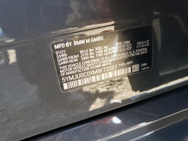 5YMJU0C0XM9F73357 BMW X5 M
