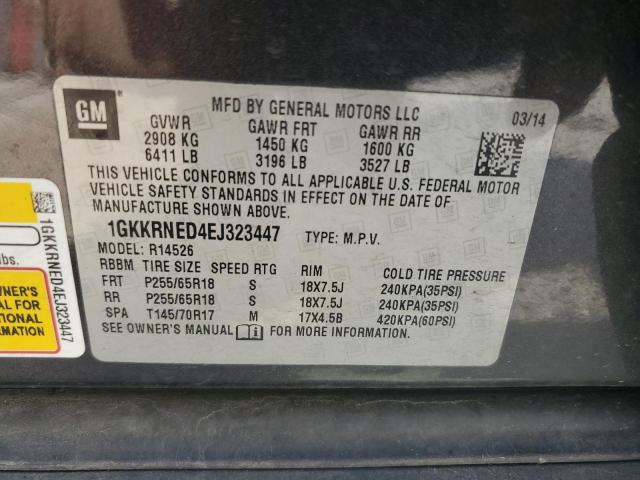 1GKKRNED4EJ323447 GMC ACADIA SLE
