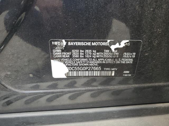 5UXKR0C55G0P27665 BMW X5 Xdrive35i