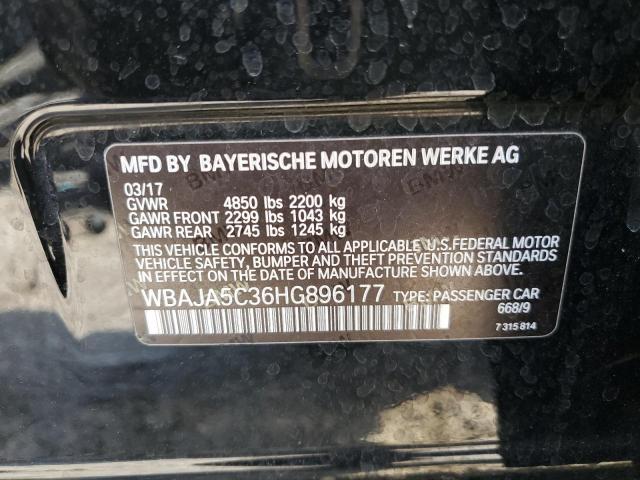 WBAJA5C36HG896177 BMW 530 I