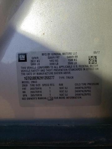 1GTG5BEN2H1268277 GMC Canyon