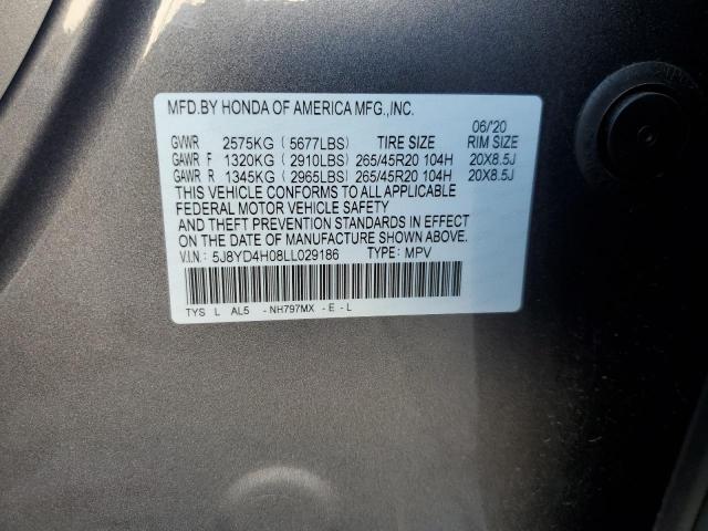 5J8YD4H08LL029186 Acura MDX A-SPEC