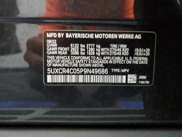 5UXCR4C05P9N49686 BMW X5 Sdrive 40i