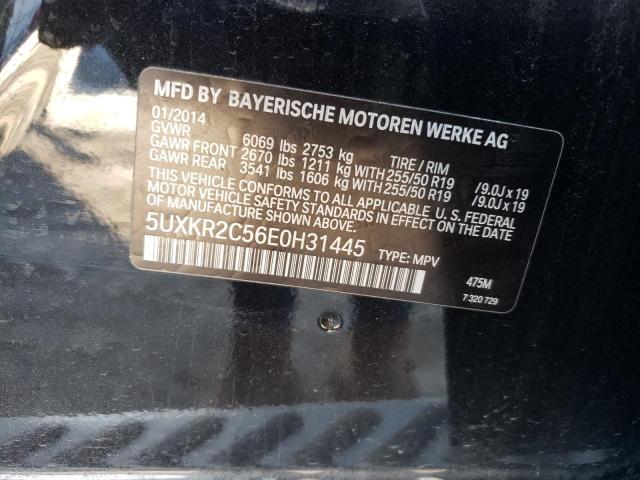 5UXKR2C56E0H31445 BMW X5 Sdrive35i