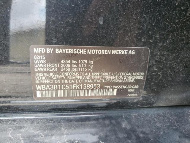 WBA3B1C51FK138953 BMW 320 I