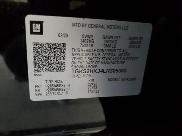 1GKS2HKJ4LR305383 GMC YUKON XL DENALI
