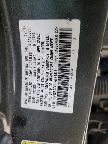 1HGCR2F55FA076819 Honda Accord Sport