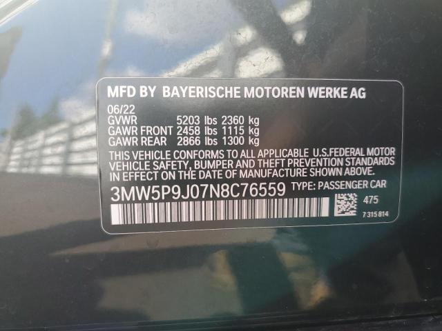3MW5P9J07N8C76559 BMW 330xe