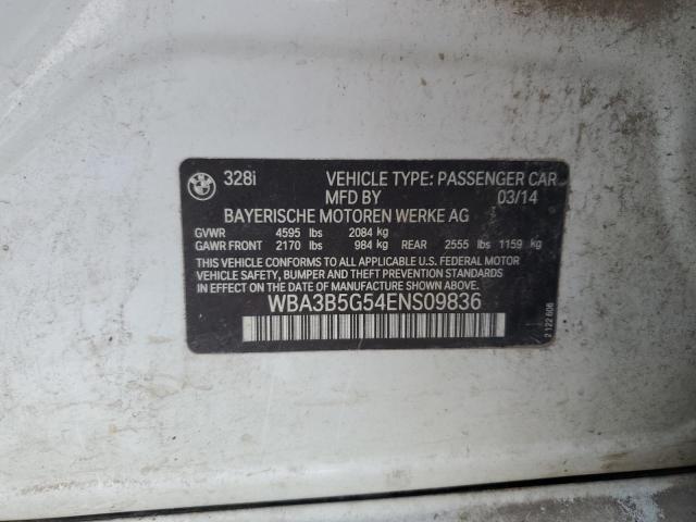 WBA3B5G54ENS09836 BMW 328 Xi Sulev