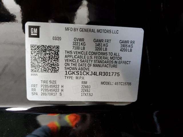1GKS1CKJ4LR301775 GMC YUKON DENALI