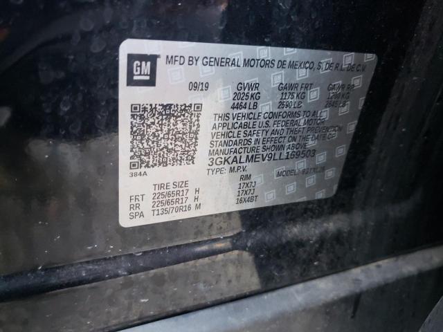 3GKALMEV9LL169503 GMC Terrain Sle