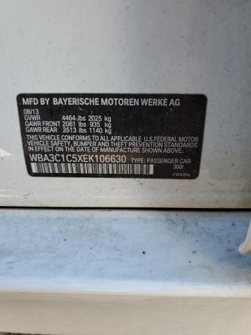 WBA3C1C5XEK106630 BMW 328 I Sulev