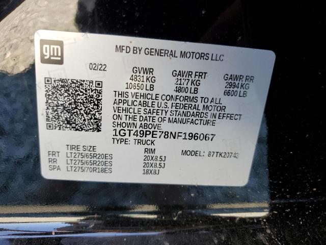 1GT49PE78NF196067 GMC Sierra K2500 At4