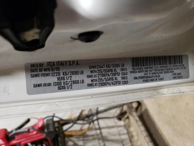 ZFBHRFAB4L6P43454 RAM Promaster City