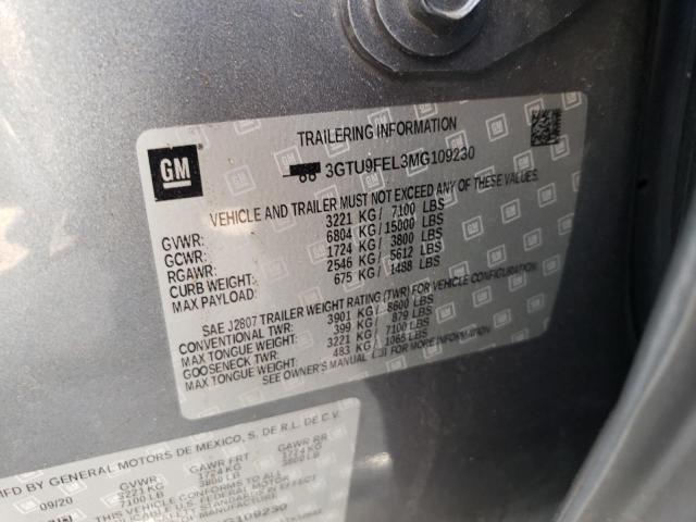 3GTU9FEL3MG109230 GMC Sierra K1500 Denali