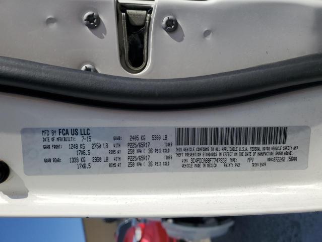 3C4PDCAB8FT747958 Dodge JOURNEY SE