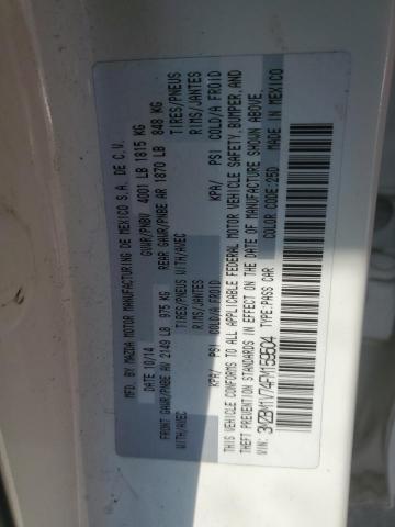 3MZBM1V74FM159504 Mazda 3 TOURING