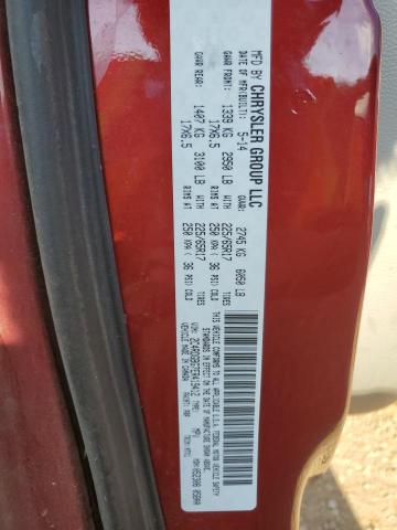 2C4RDGBG7ER419412 Dodge Grand Caravan Se